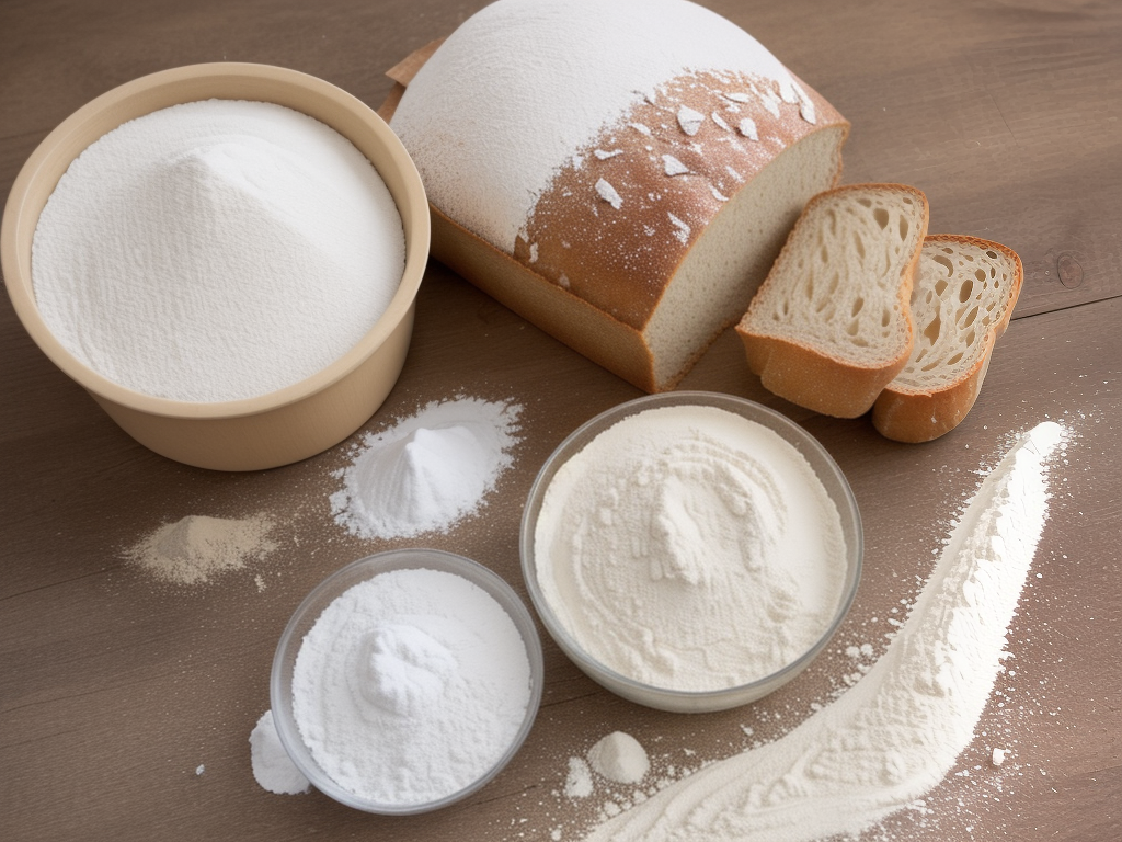 can i use bleached flour for sourdough starter