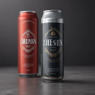 beer can mockup