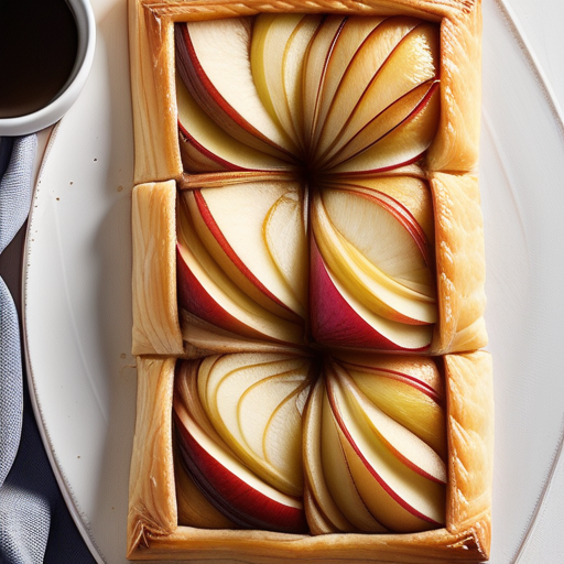 upside down apple puff pastry