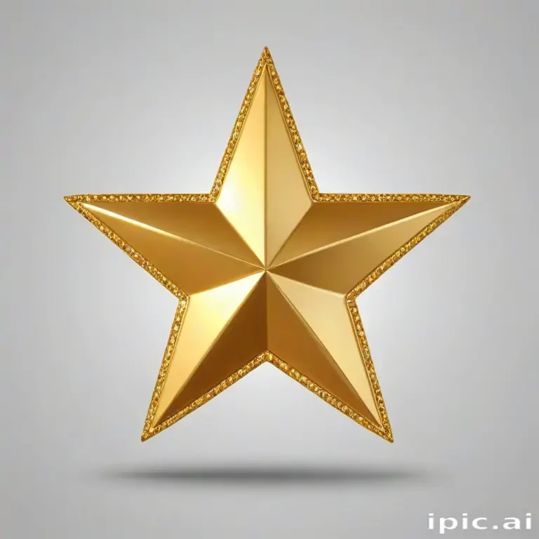 golden star transparent