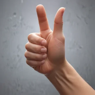 transparent thumbs up