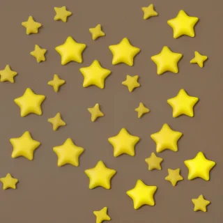 yellow stars png