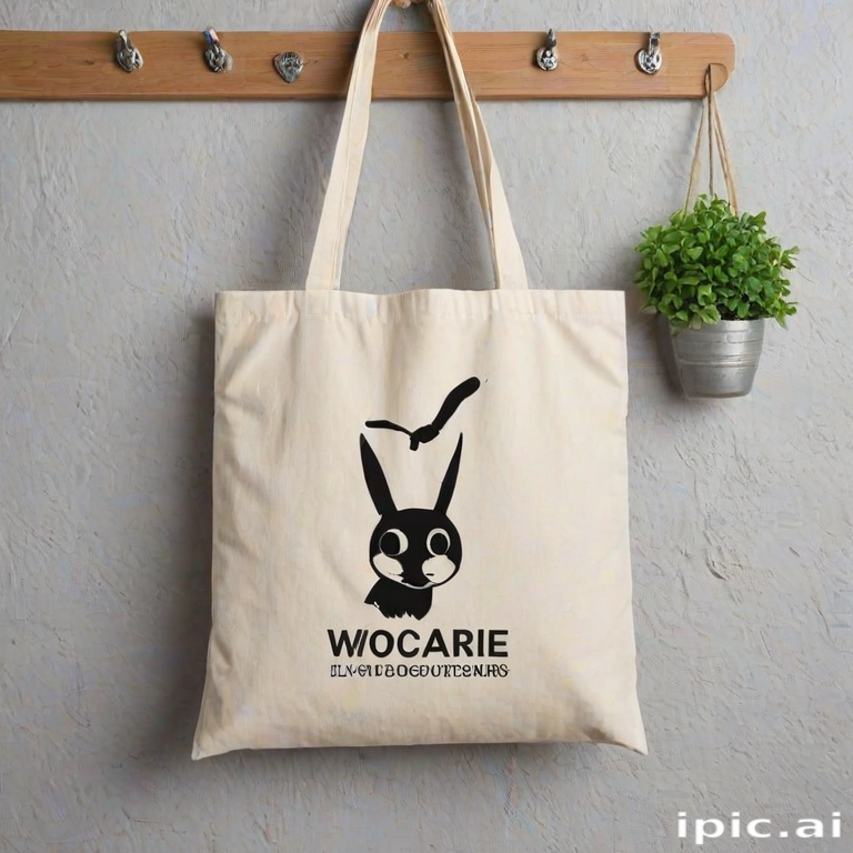 mock up tote bag
