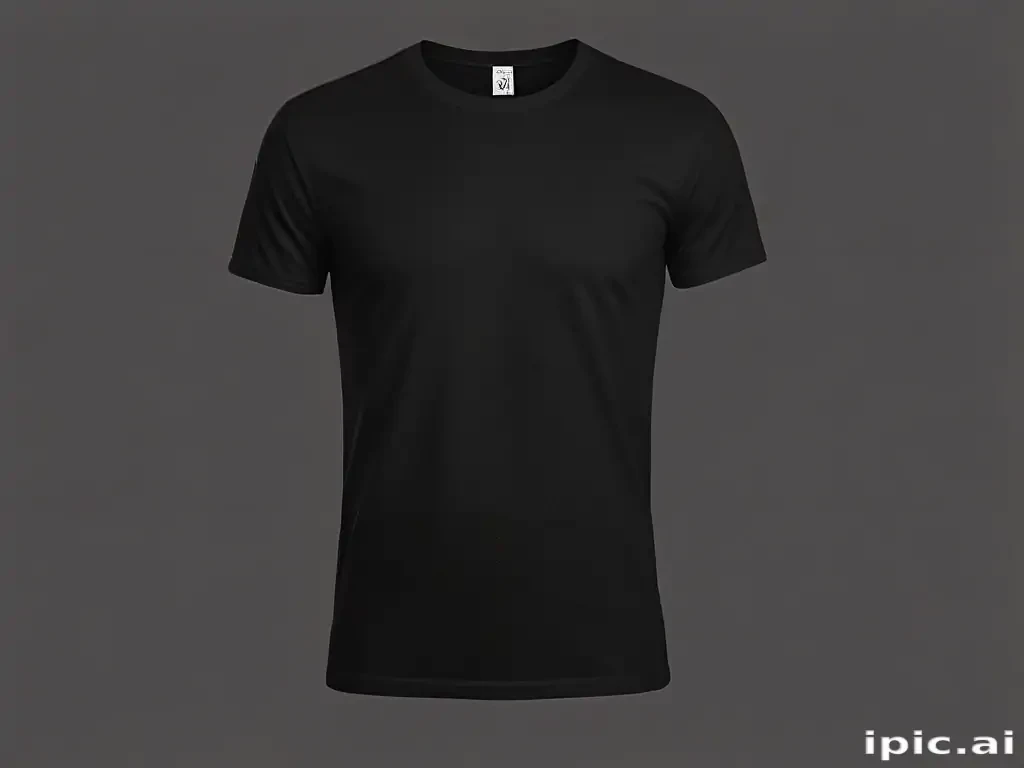 black t shirt png