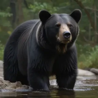 black bear png