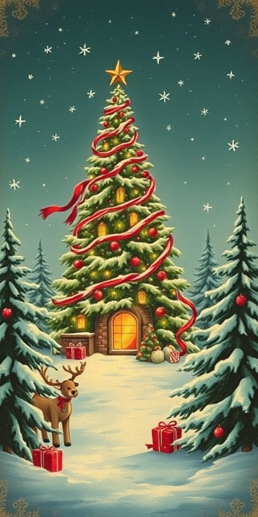 printable vintage christmas images