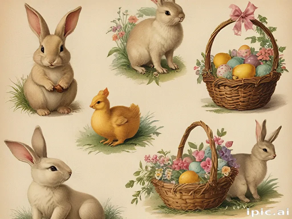 easter vintage images