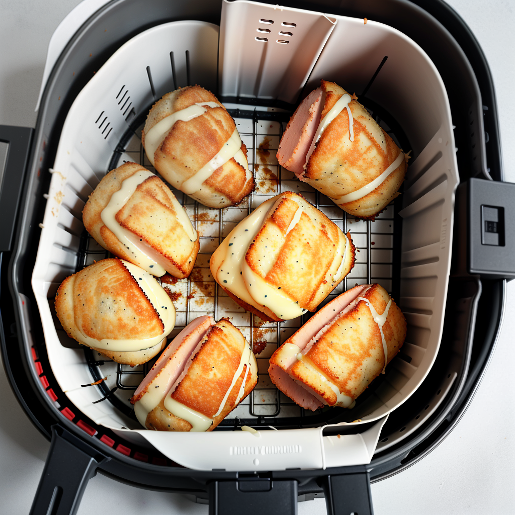 frozen cordon bleu in air fryer