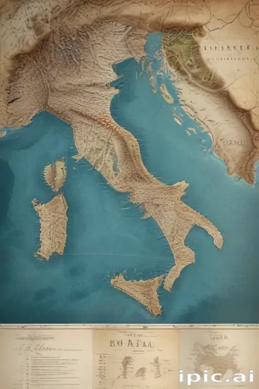 map of italy
