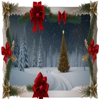 chritmas frame png