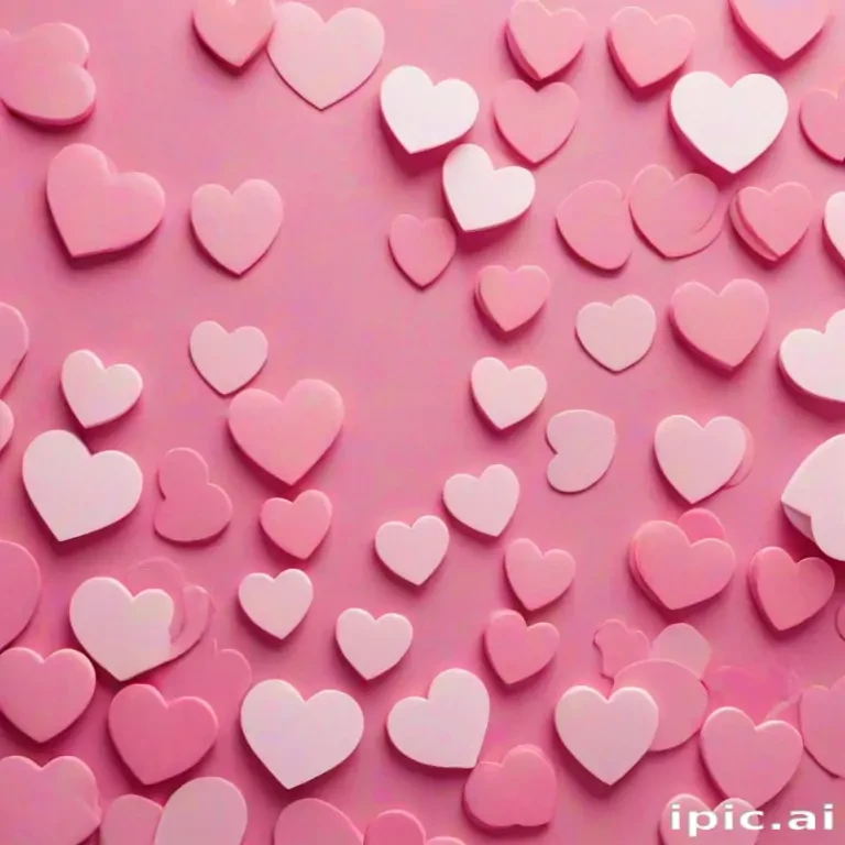pink heart background