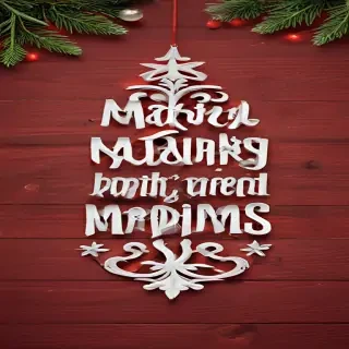 text merry christmas png