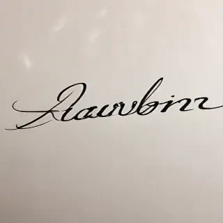 laura in cursive