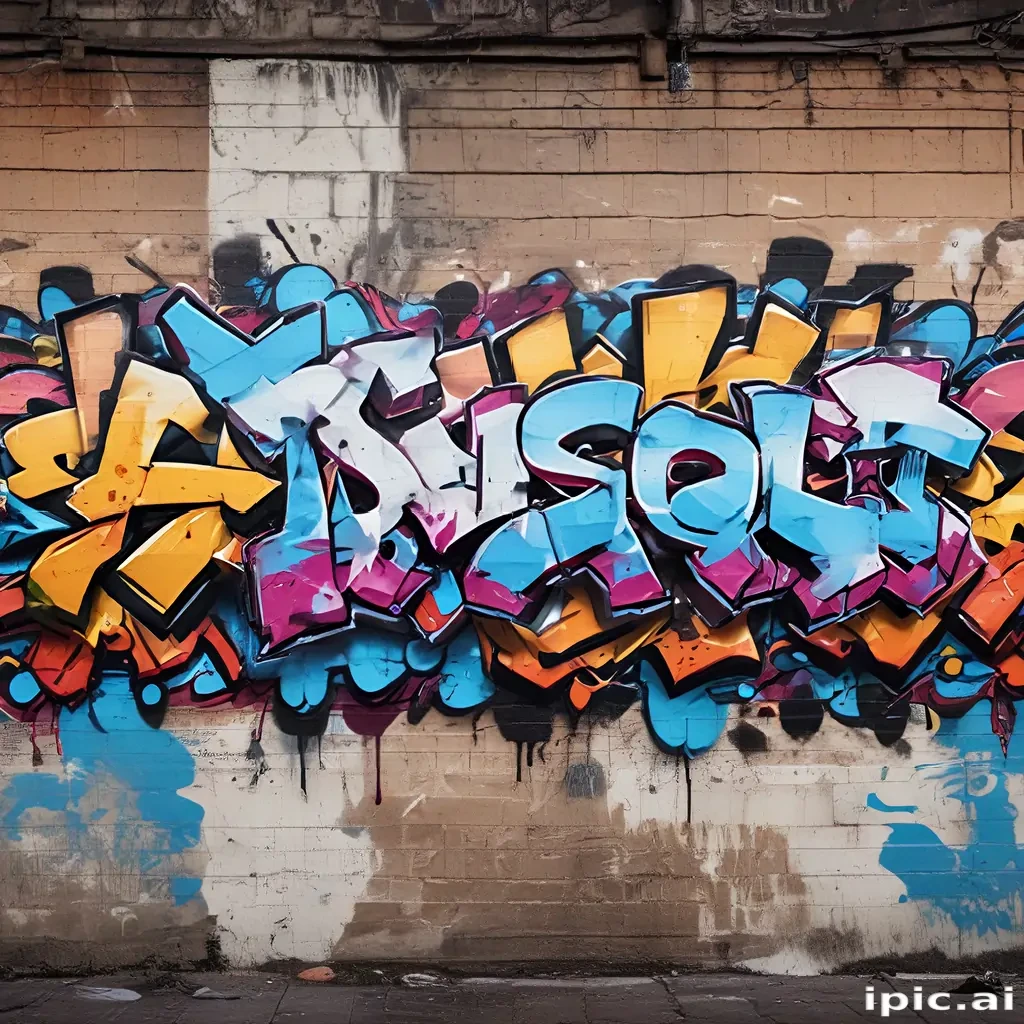 graffiti art background
