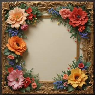 floral frame