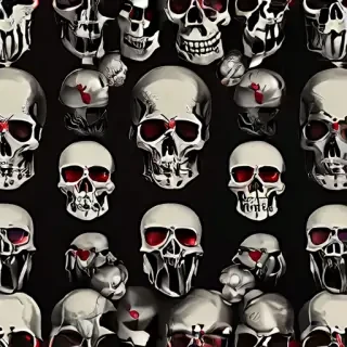 skull wallpaper iphone