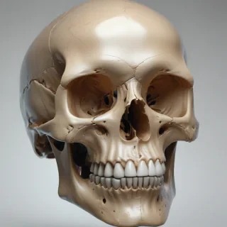transparent skull png