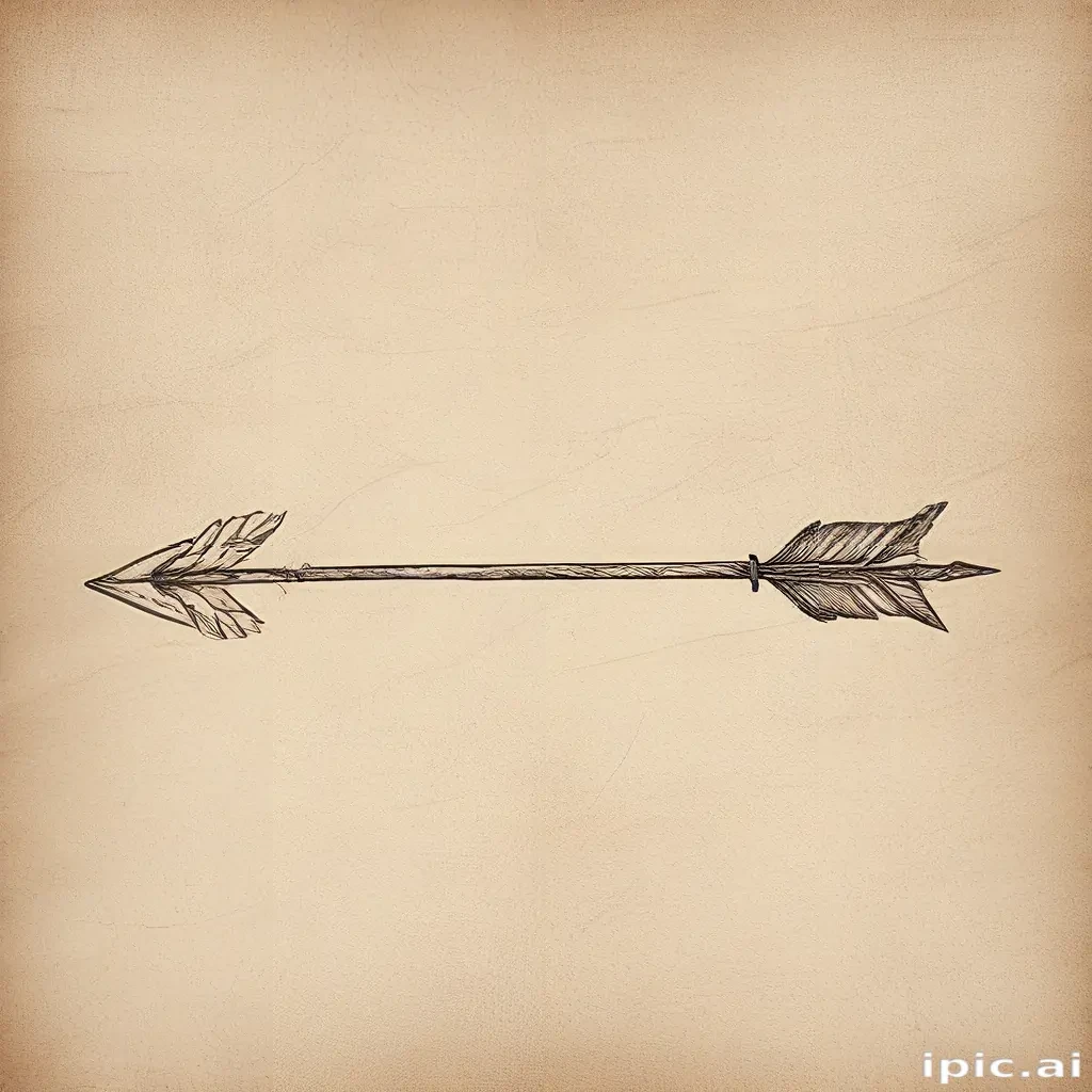 hand drawn arrow