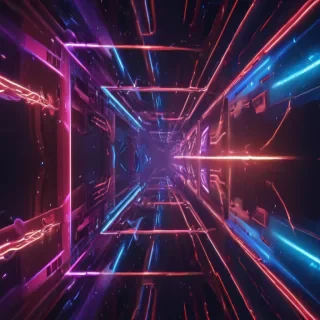 neon colorful background