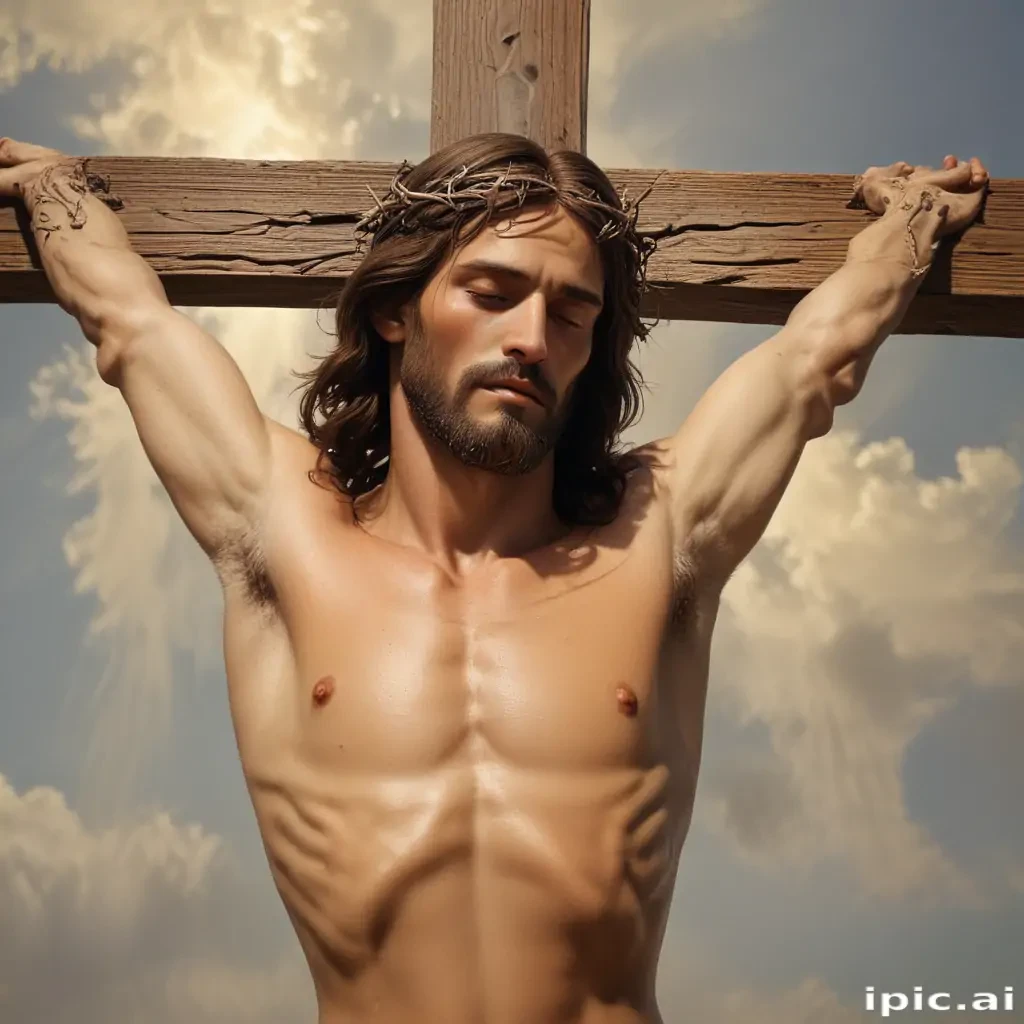 jesus on the cross pictures
