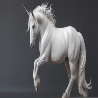 unicorn outline