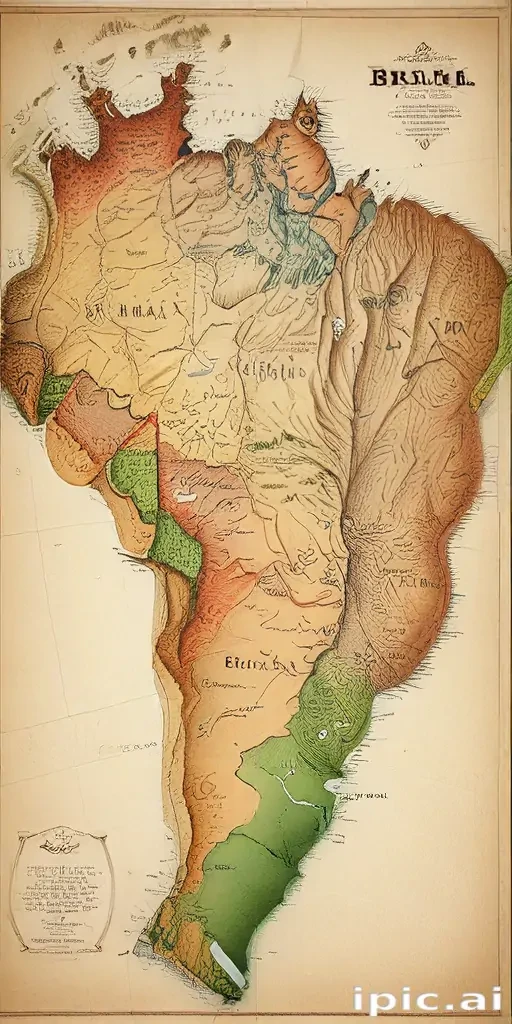 map of brazil