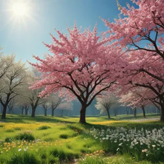 spring desktop wallpaper aesthetic