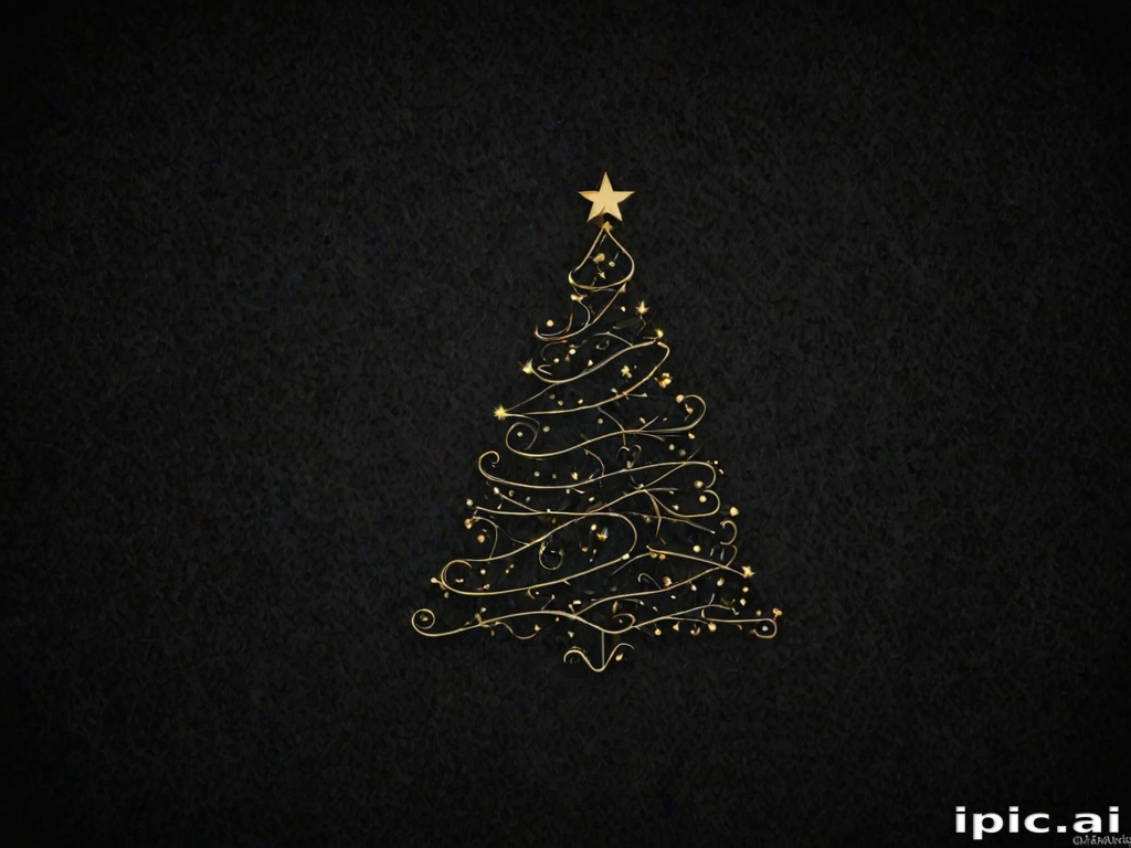 dark christmas wallpaper
