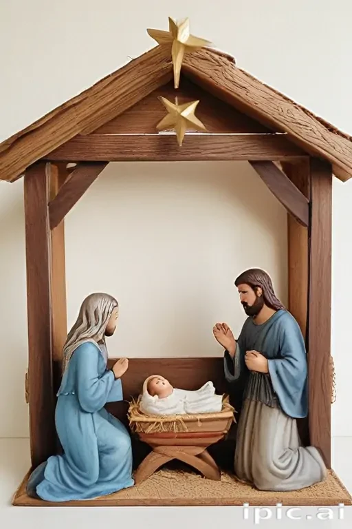 free christmas nativity scene