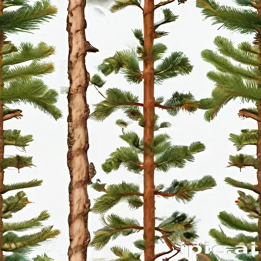 pine tree transparent