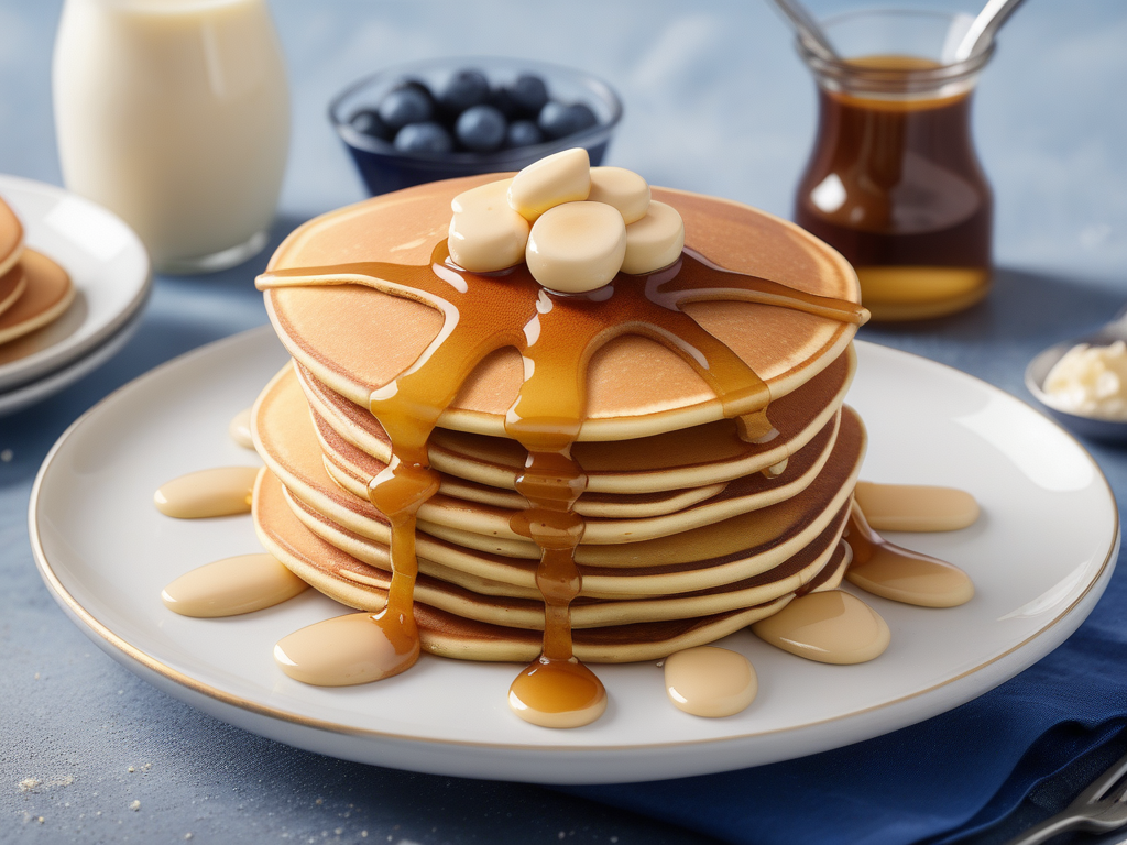 pancakes with condensed milk recipe