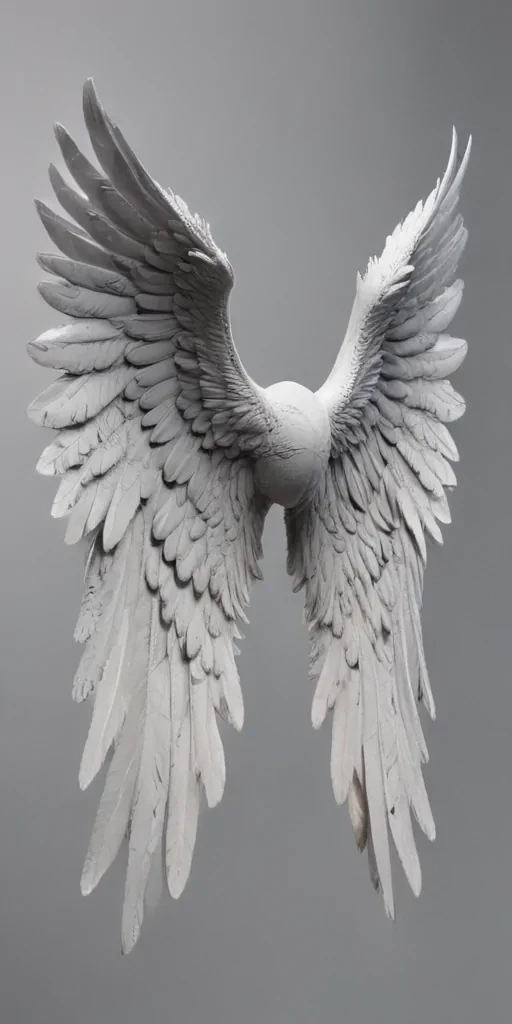 realistic angel wings png