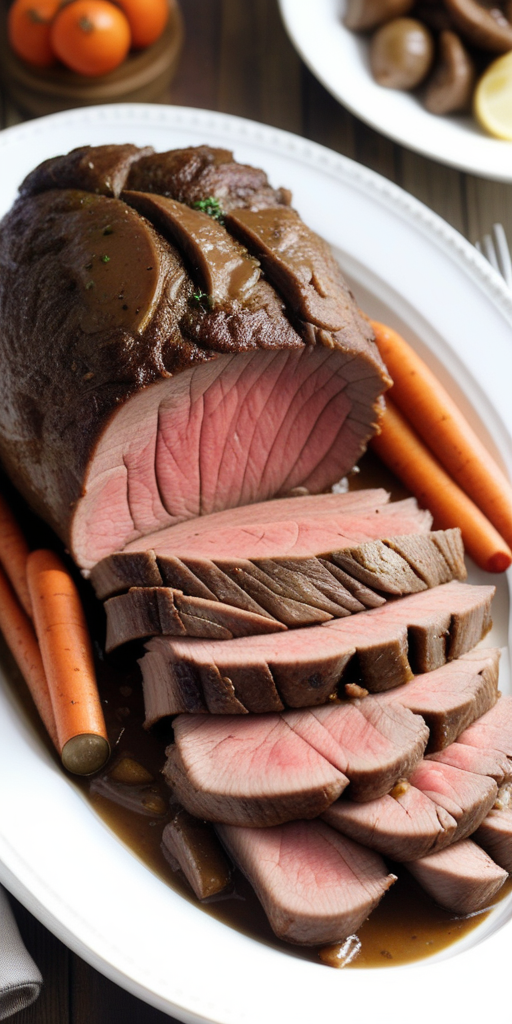 recipe for sirloin tip roast crock pot
