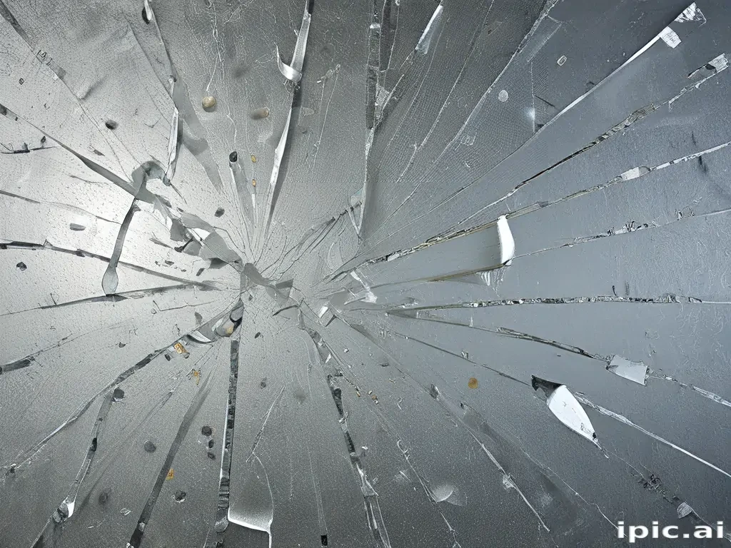 wallpaper broken glass