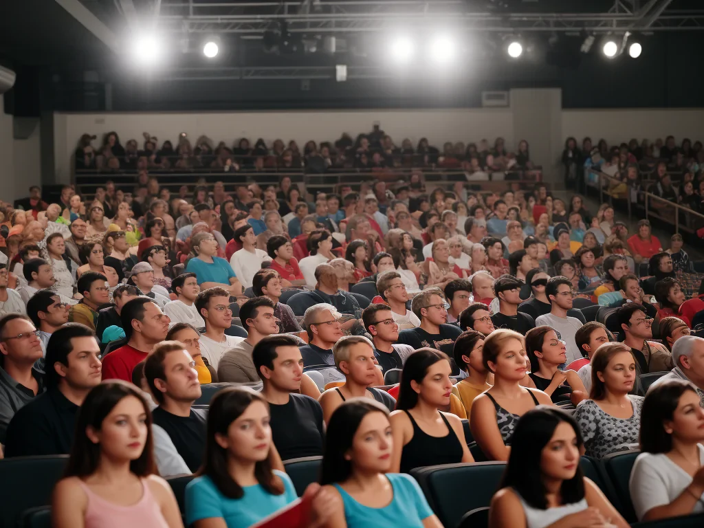 background audience
