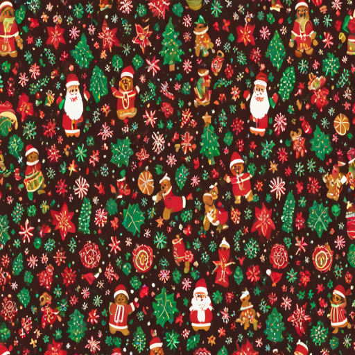 christmas pattern background