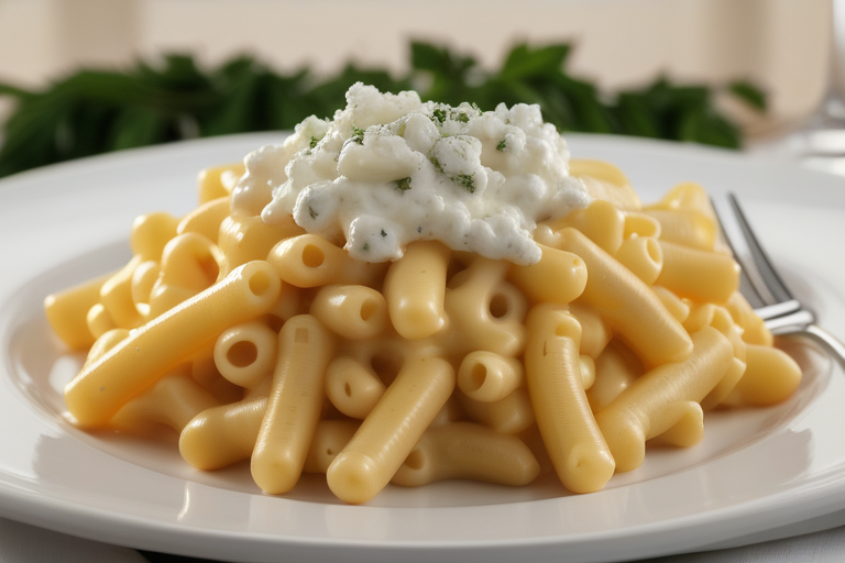 macaroni and cheese with ricotta