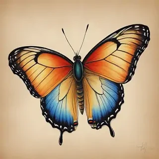 images of drawings of butterflies