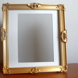 painting frame transparent