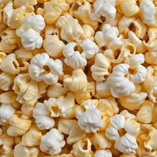 transparent popcorn