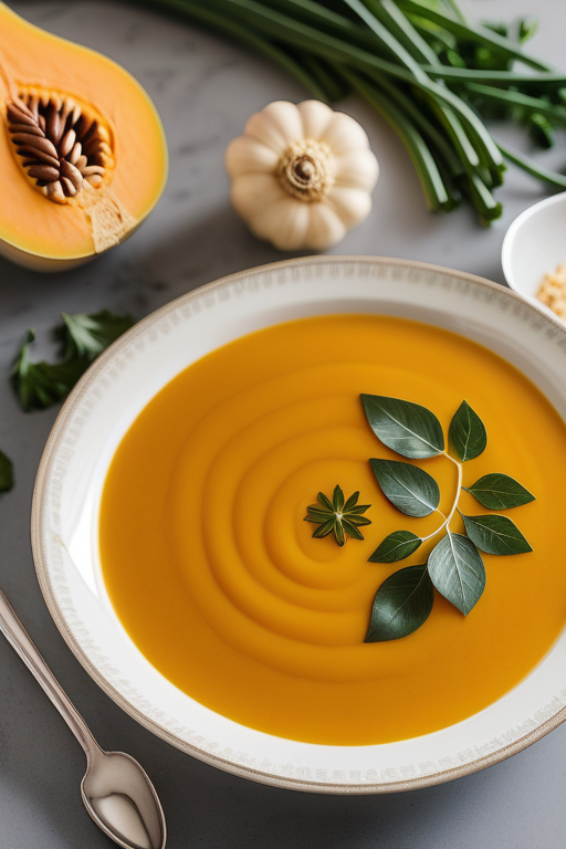 garnish for butternut squash soup