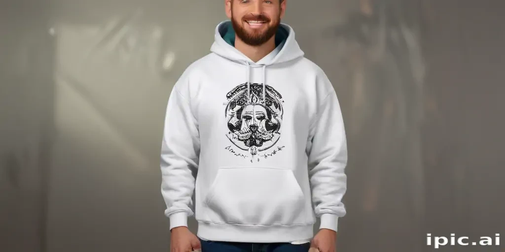 hooded sweatshirt mockup