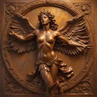 bronze background