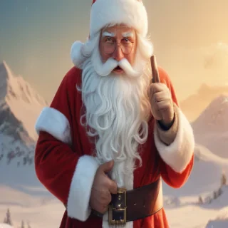 santa claus iphone wallpaper