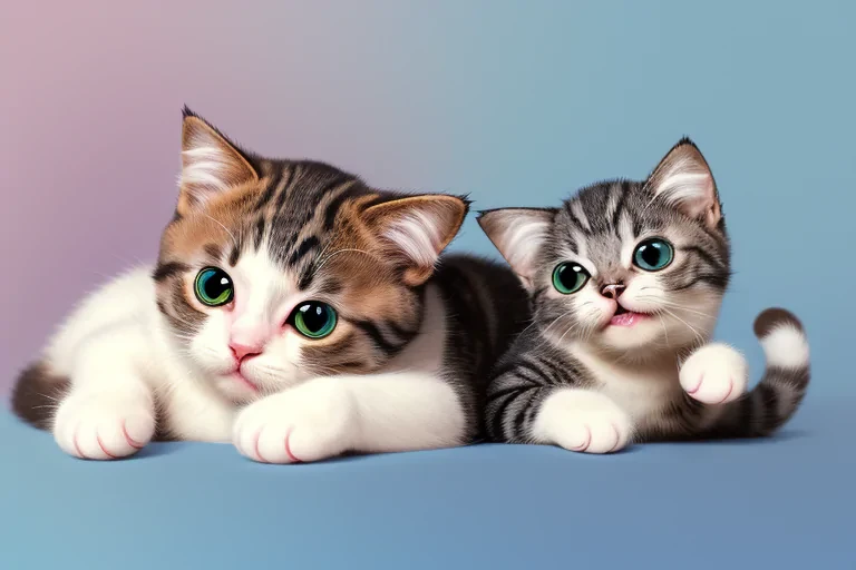 cute cat cartoon wallpaper