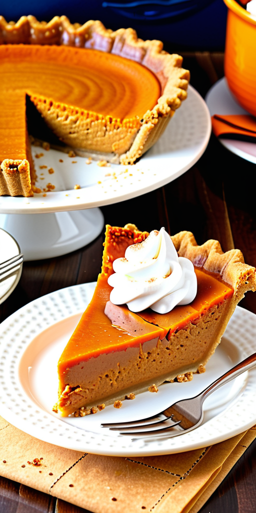 sweet potato pie with graham cracker crust