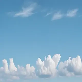 sky blue background