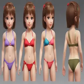 child bikini ai