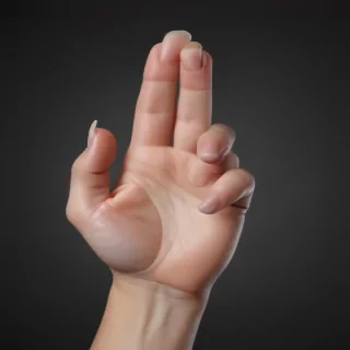 finger point png