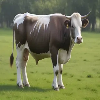 transparent cow